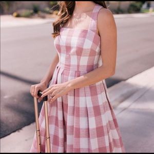 Gal Meets Glam Plaid Dress (New with tags)